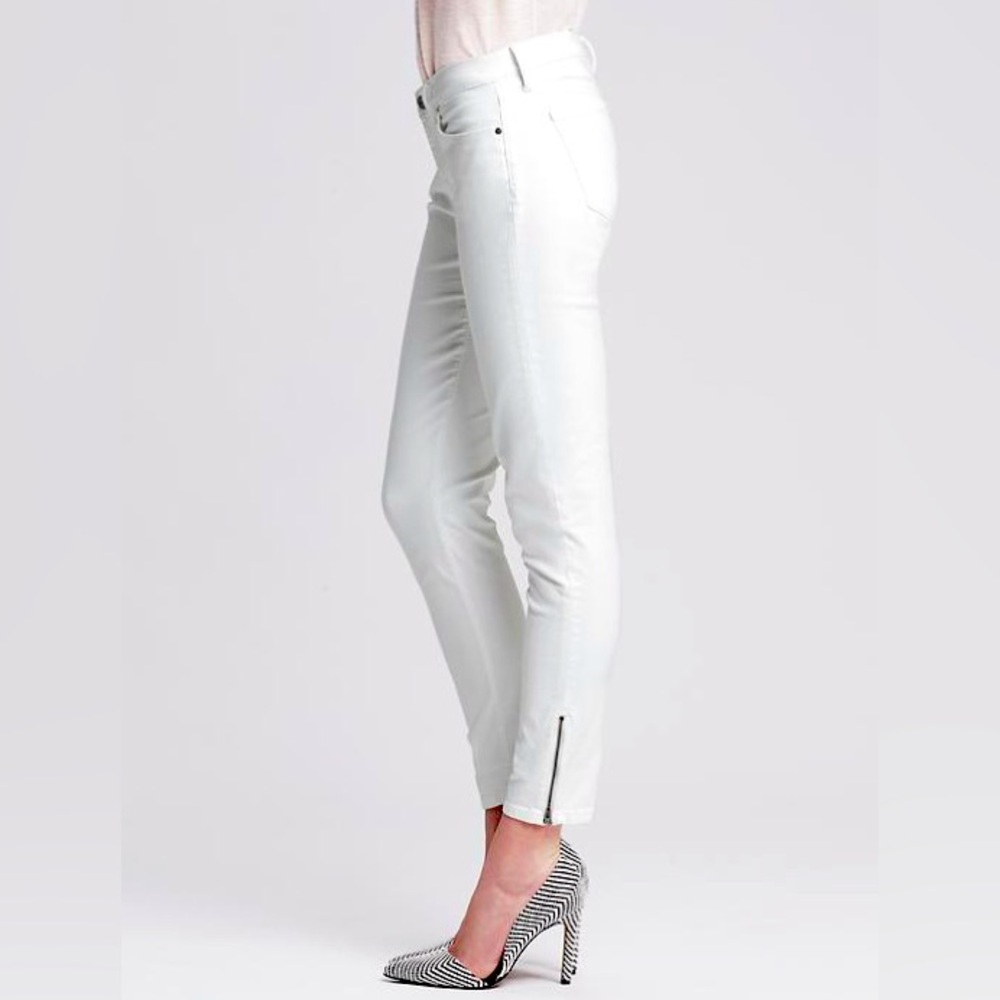 Banana Republic Ankle Zipper Jeans